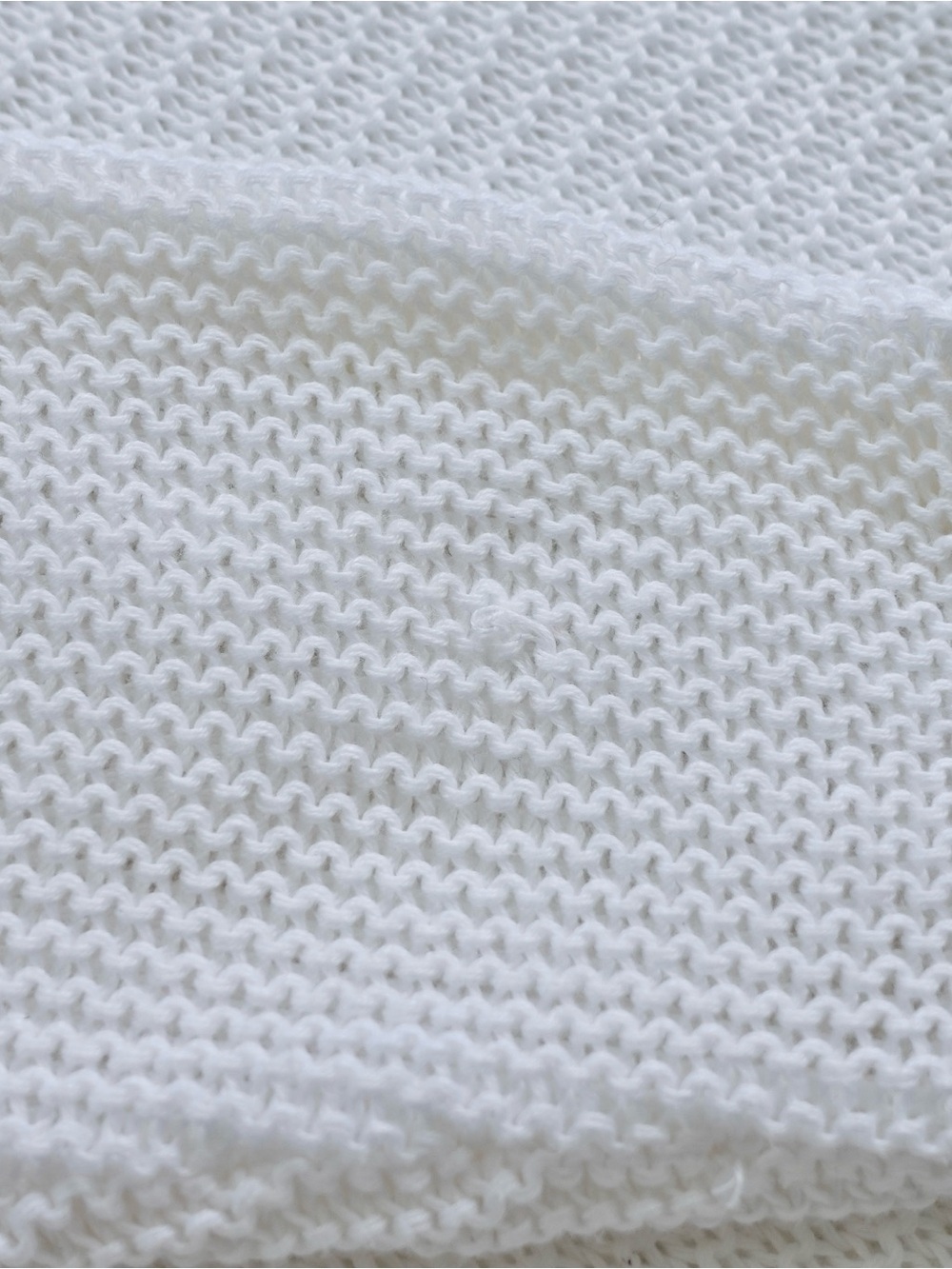 Autumn Cashmere White Knit Button-Front Cardigan | Extra Small - Picture 7 of 7